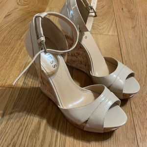 Guess platform heels
